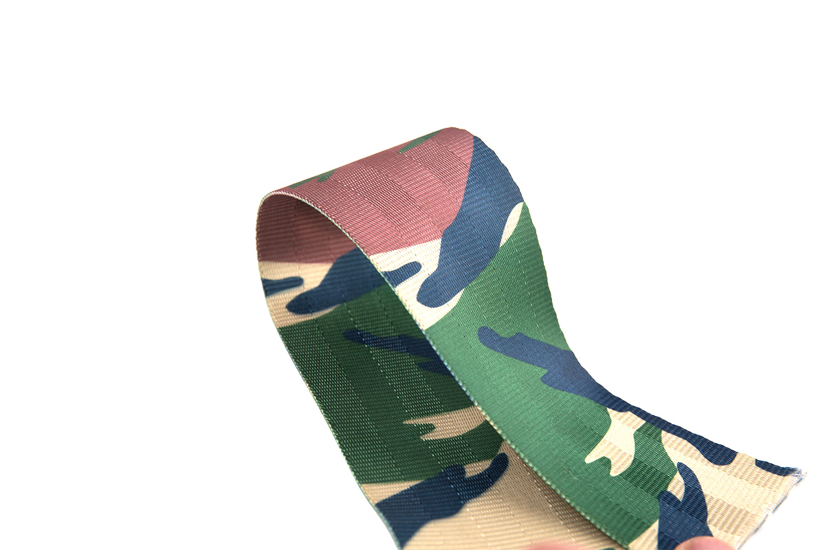 Camouflage Polyester Webbing