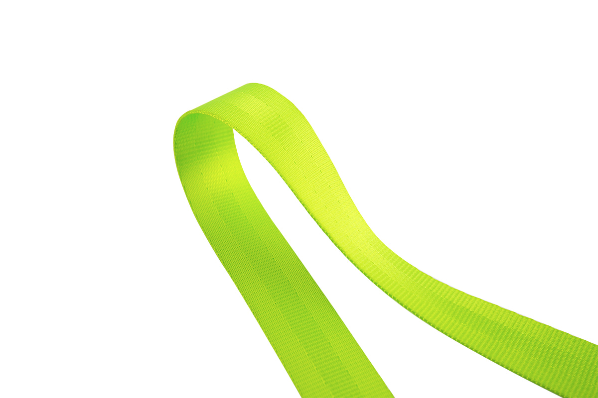 Fluorescent Color Polyester Webbing