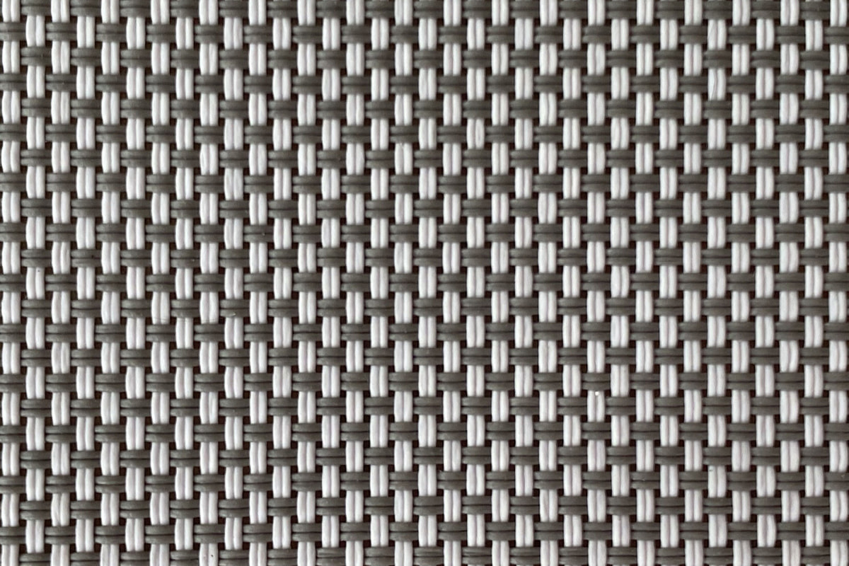 White And Grey Color Sunscreen Mesh Fabric