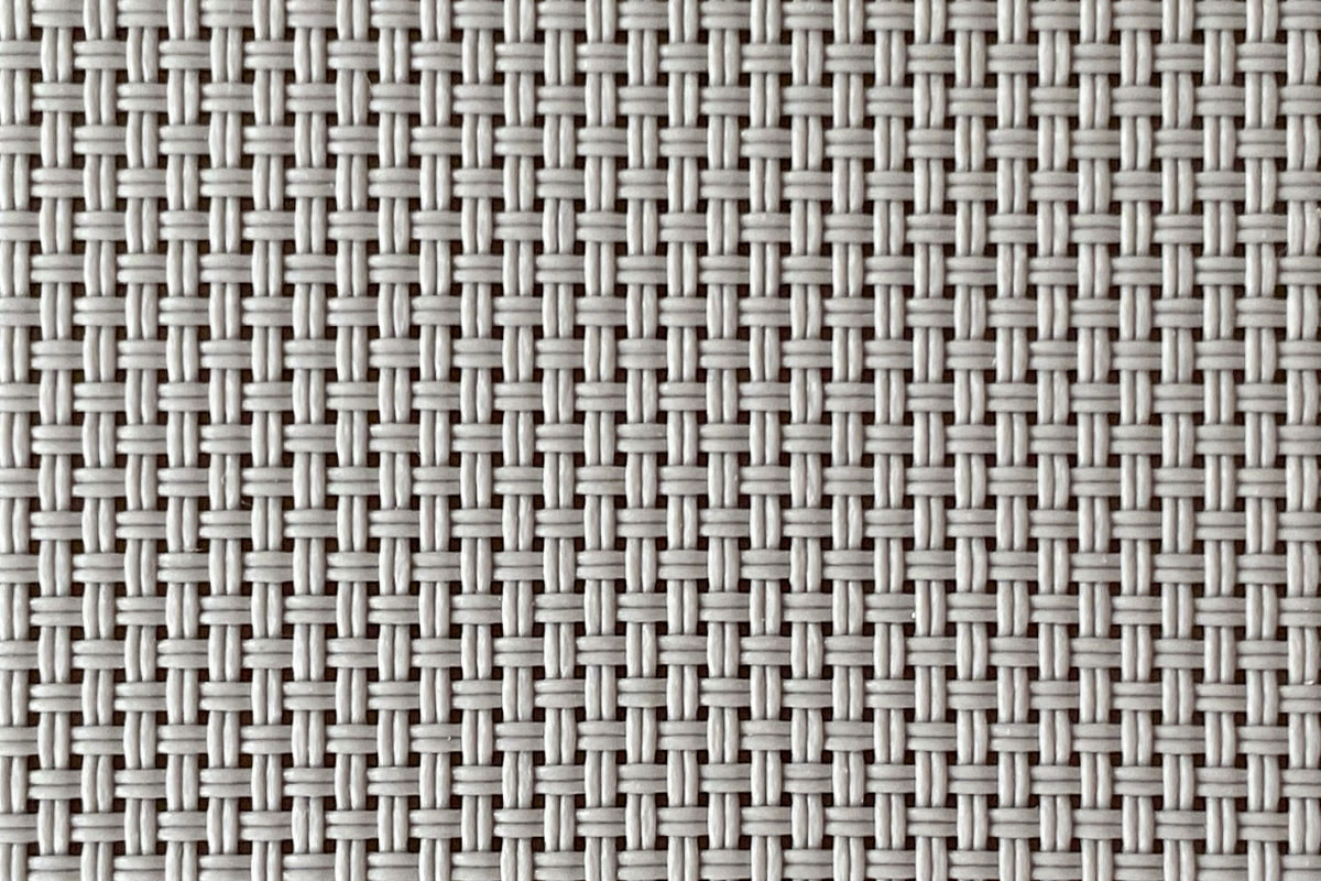 Grey 2*2 Sunscreen Mesh Fabric For Blinds