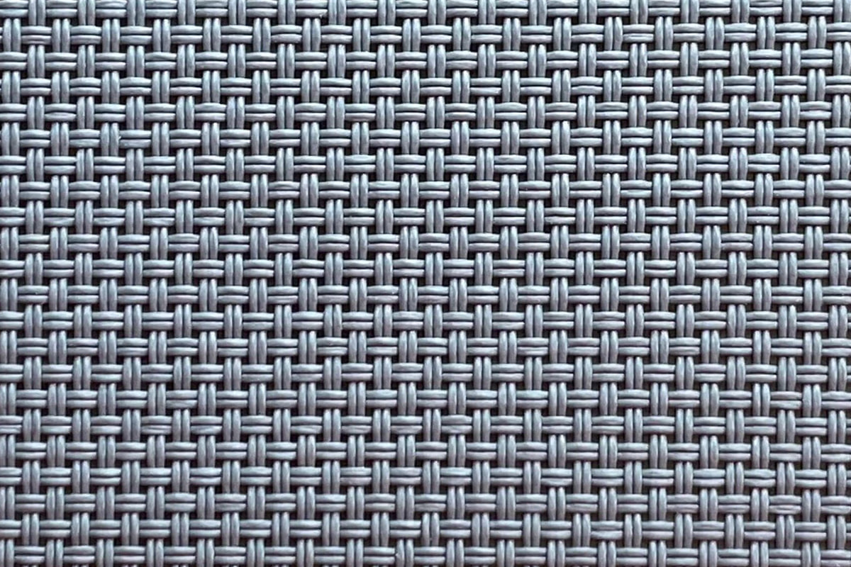 Grey Roller Blind Mesh Fabric